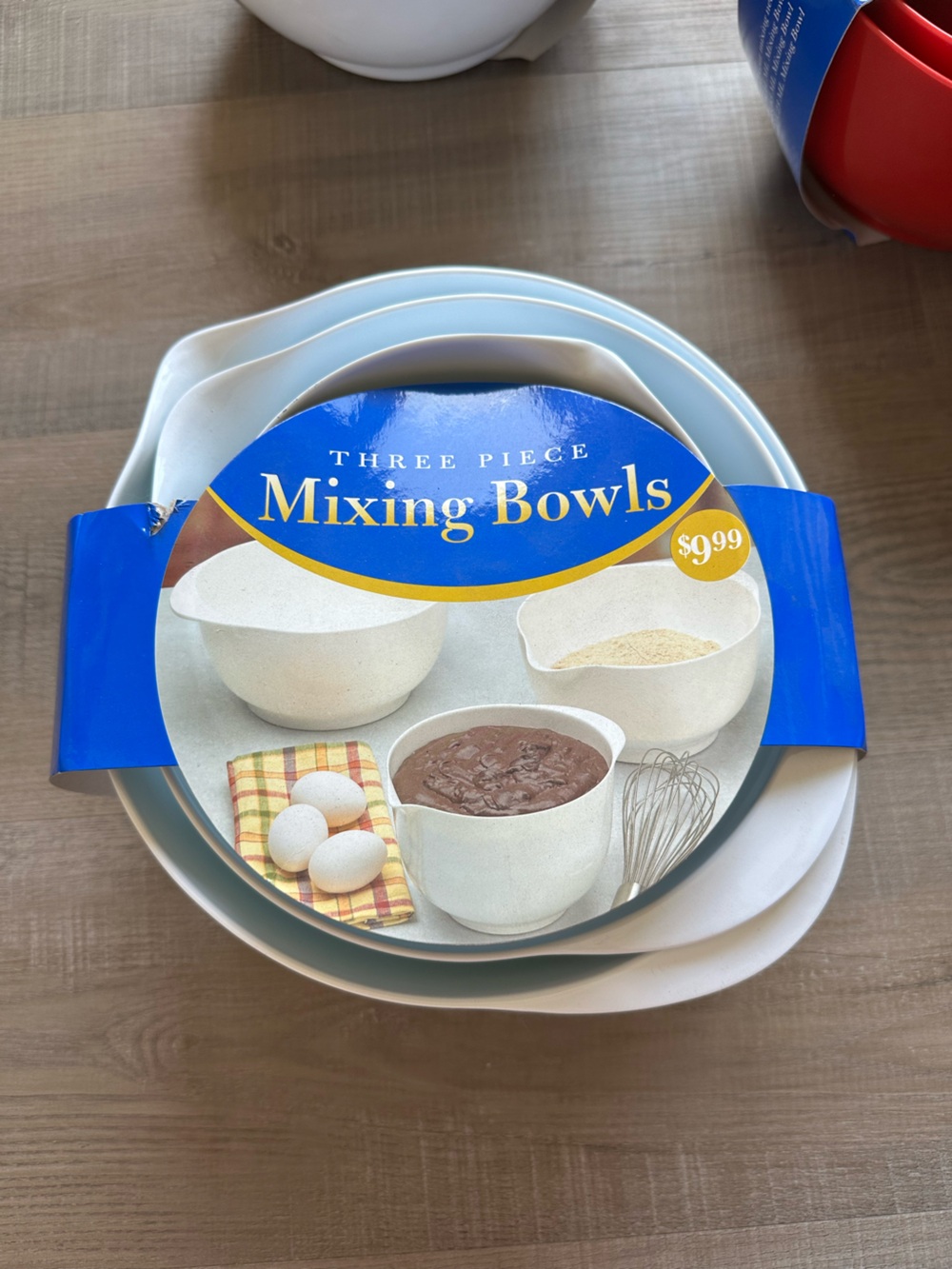 3 Piece Mixing Bowl Set White